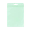 Macaron Zip Lock Bags, Pack of 100 - Pastel Green, 13 x 21 cm
