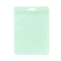 Macaron Zip Lock Bags, Pack of 100 - Pastel Green, 20 x 30 cm
