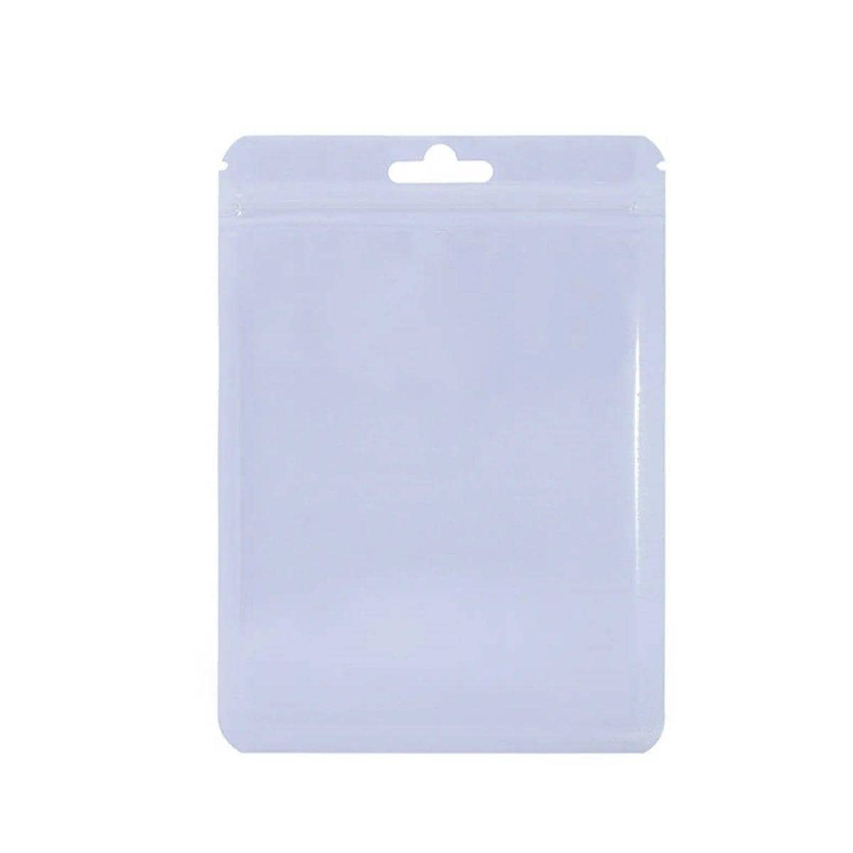 Macaron Zip Lock Bags, Pack of 100 - Pastel Purple, 20 x 30 cm
