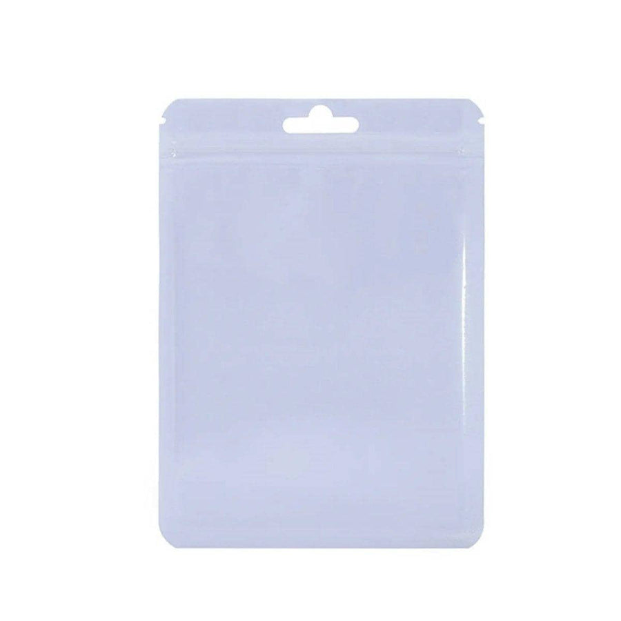 Macaron Zip Lock Bags, Pack of 100 - Pastel Purple, 20 x 30 cm