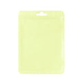 Macaron Zip Lock Bags, Pack of 100 - Pastel Yellow, 20 x 30 cm