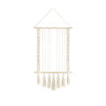 Macrame Photo Display with 30 Wood Clips, Cotton Rope, 40 x 68 cm - view 2