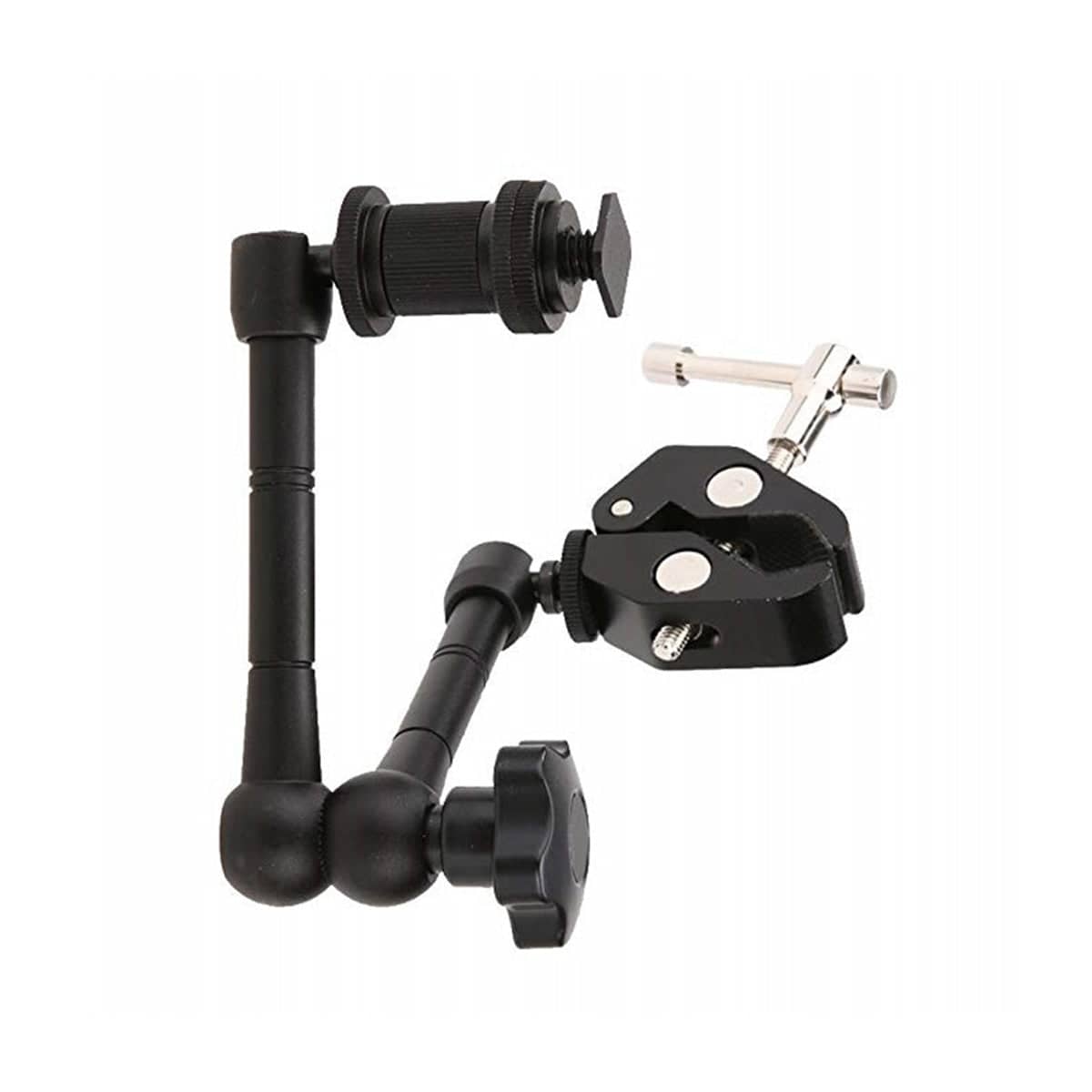 Magic Arm Crab Claw Clip, Black Metal, 11 Inch (27.9cm) - view 2