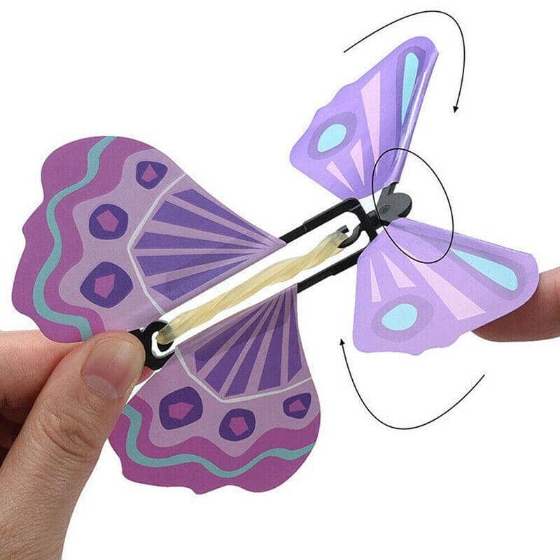 Magic Flying Butterfly Card Insert Toy for Birthday and Anniversary Cards - Pack of 10 - view 5