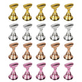 Magnetic Acrylic Nail Art Display Stand with Tip Holders - Black - view 3