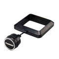 Magnetic Aquarium Feeding Ring Floating Black Square Fish Feeder - view 2
