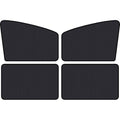 Magnetic Car Side Window Sun Shade Set, 4 Pieces - Black - view 2