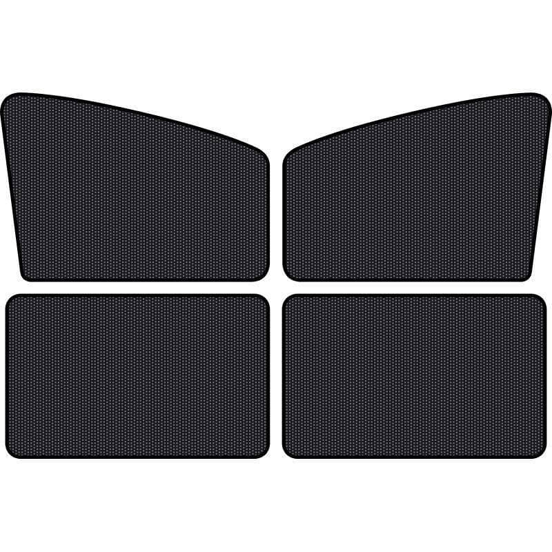 Magnetic Car Side Window Sun Shade Set, 4 Pieces - Black - view 2