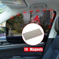 Magnetic Car Side Window Sun Shade Set, 4 Pieces - Black - view 5