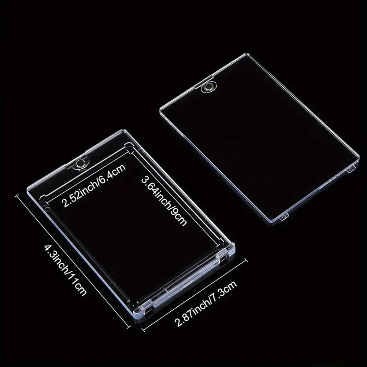 Magnetic Card Sleeve Protector with UV Protection, Anti-Scratch for ID and Bank Cards - view 3