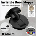 Magnetic Door Stopper - Black, Wall or Floor Mount - view 2
