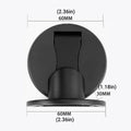 Magnetic Door Stopper - Black, Wall or Floor Mount - view 4