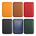 Magnetic Faux Leather Phone Card Holder - Red - view 3