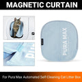 Magnetic Litter Box Door Curtain for Smart Cat Litter Box MAX, 23 x 25 cm