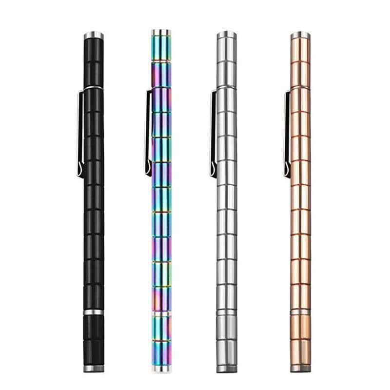 Magnetic Metal Toy Pen Multifunction Writing Pen - Black - view 3