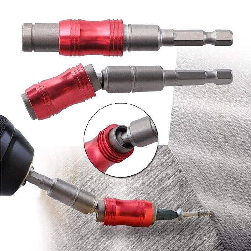Magnetic Pivot Drill Bit Holder - Red and Black - view 4
