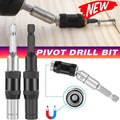 Magnetic Pivoting Screwdriver Bit Holder with 20 Degree Pivot - Silver - view 2