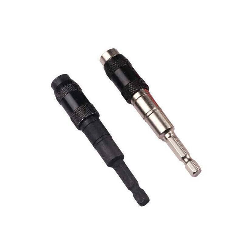 Magnetic Pivoting Screwdriver Bit Holder with 20 Degree Pivot - Silver - view 5