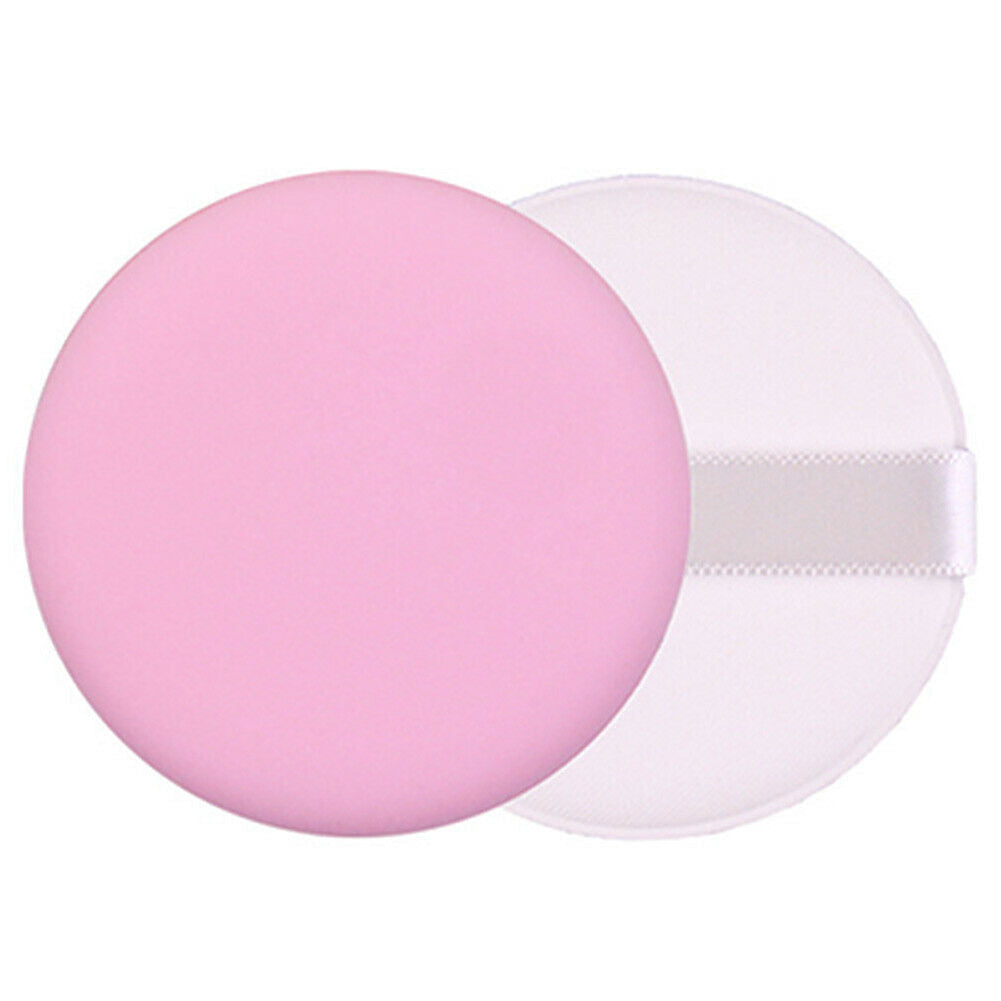 Makeup Powder Puff with Finger Strap, 5.4 cm - Pink