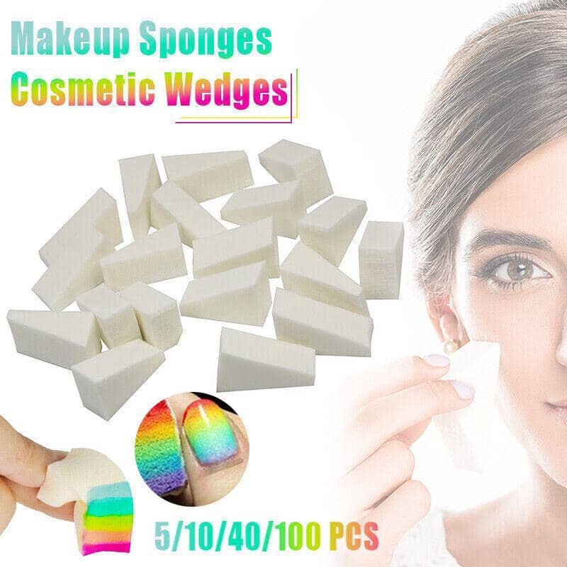Makeup Sponge Cosmetic Wedges for Foundation and Nail Art, Pack of 5 - view 2