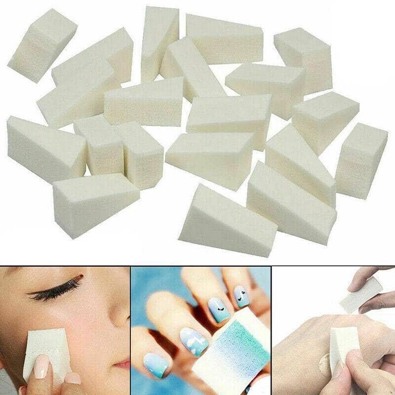 Makeup Sponge Cosmetic Wedges for Foundation and Nail Art, Pack of 5 - view 3