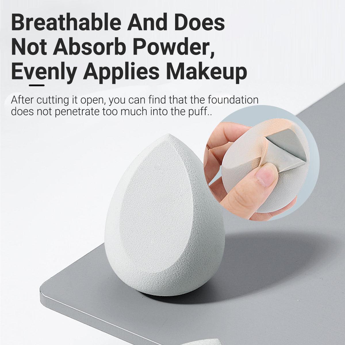 Makeup Sponge Egg Set with Holder and Storage Box, 4 Piece - view 5