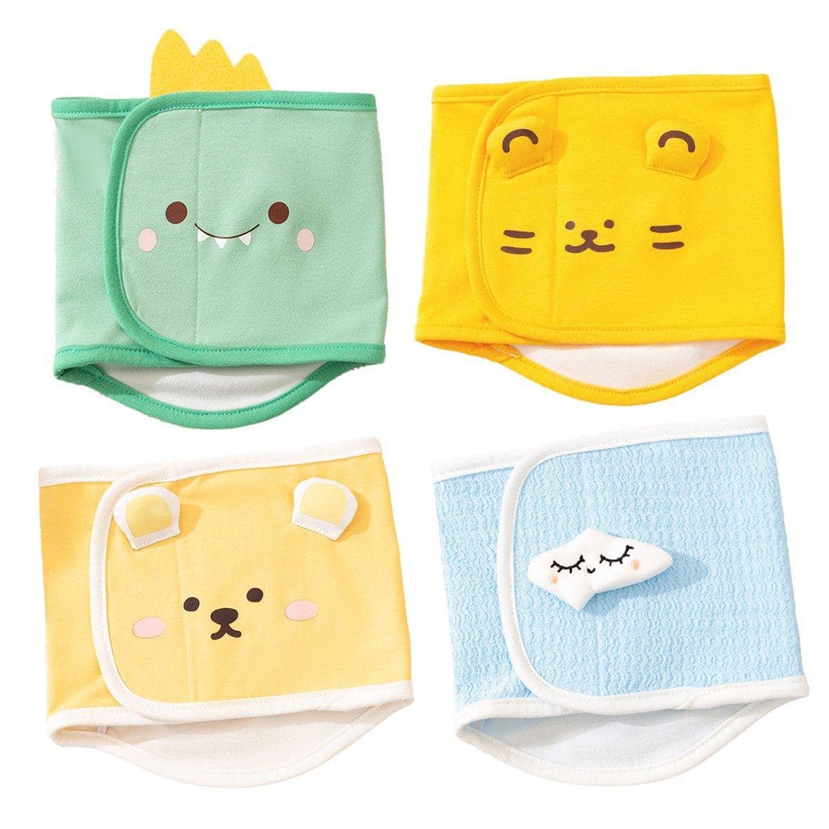 Male Dog Belly Band Diaper Pants, Washable and Reusable - Yellow Cat Face, Medium (40 x 12 cm) - view 3
