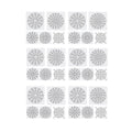 Mandala Stencil Set for Painting and Crafts, Reusable PET Templates, Set of 30 - view 2