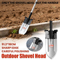 Manganese Steel Shovel Head, Heavy Duty for Farming, Planting and Soil Moving