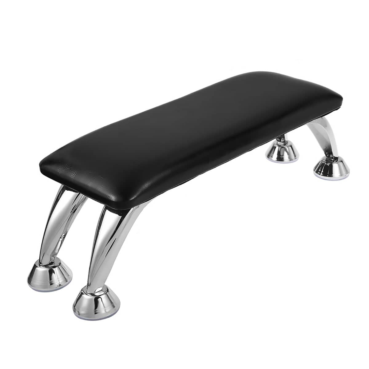 Manicure Hand Rest Cushion with Stable Stand for Nail Art - Black