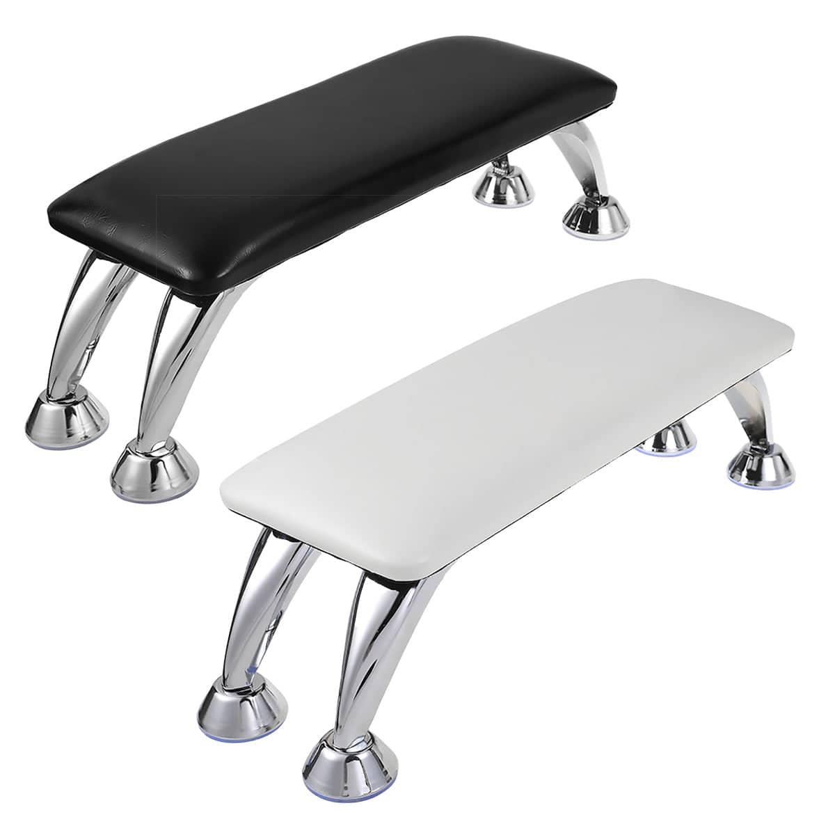 Manicure Hand Rest Cushion with Stable Stand for Nail Art - Black - view 3