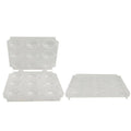 Manual 9-Hole Meatball and Kibbeh Maker Mould - Clear