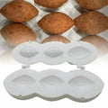 Manual 9-Hole Meatball and Kibbeh Maker Mould - Clear - view 4