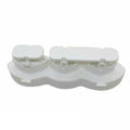 Manual 9-Hole Meatball and Kibbeh Maker Mould - White - view 5