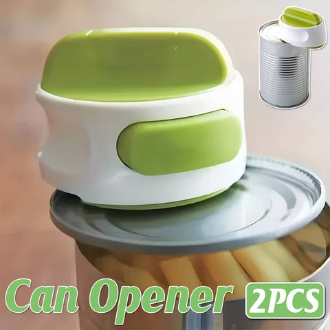 Manual Can Opener Set of 2, Stainless Steel Bottle Opener for Kitchen