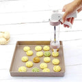 Manual Cookie Press Kit, Pack of 20 - Cookie Mould Decorating Set for Baking - view 5