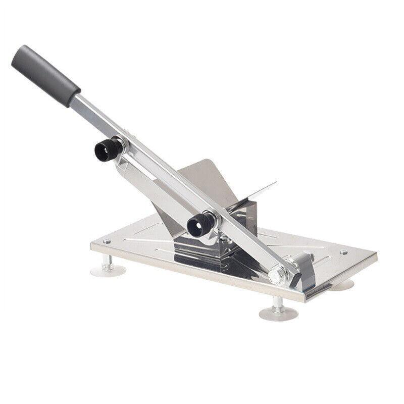Manual Frozen Meat Slicer - Stainless Steel, Adjustable 0.3 to 15 mm - view 2