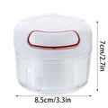 Manual Garlic Chopper with Pull Cord and 304 Stainless Steel Blade, 170 ml - view 3