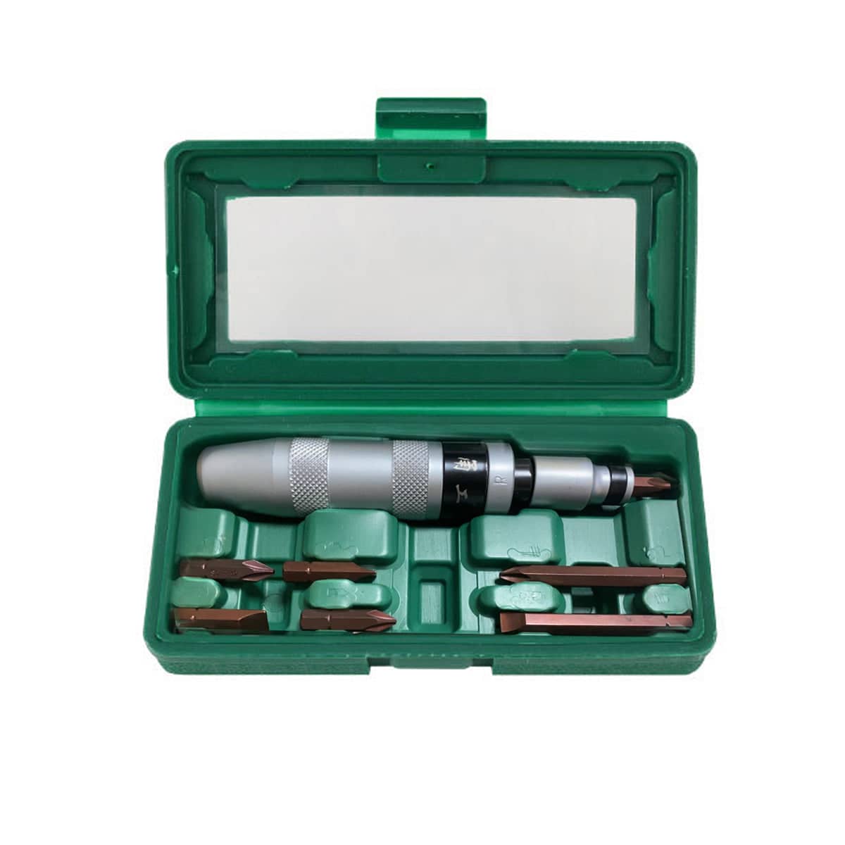 Manual Impact Driver Set 7 Piece Chrome Vanadium Steel with Storage Case - view 2