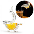 Manual Lemon Squeezer, Clear Acrylic Bird Design - Pack of 2 - view 4