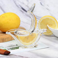 Manual Lemon Squeezer, Clear Acrylic Bird Design - Pack of 2 - view 5