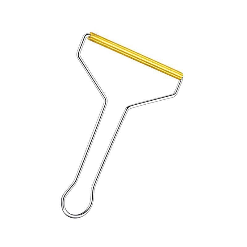 Manual Lint Remover with Copper Head - Silver