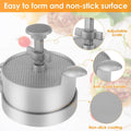 Manual Non-Stick Hamburger Patty Press with Flip-Top Design - view 4