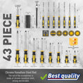 Manual Ratchet Screwdriver Set 43 Piece Multi Bit for Home DIY and Electronics Repair - view 3