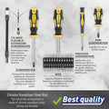 Manual Ratchet Screwdriver Set 43 Piece Multi Bit for Home DIY and Electronics Repair - view 5