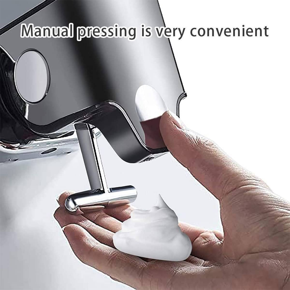 Manual Soap Dispenser Wall Mounted Hotel Shampoo Bottle Holder - Triple Bottle (30.9 x 24.1 cm) - view 5