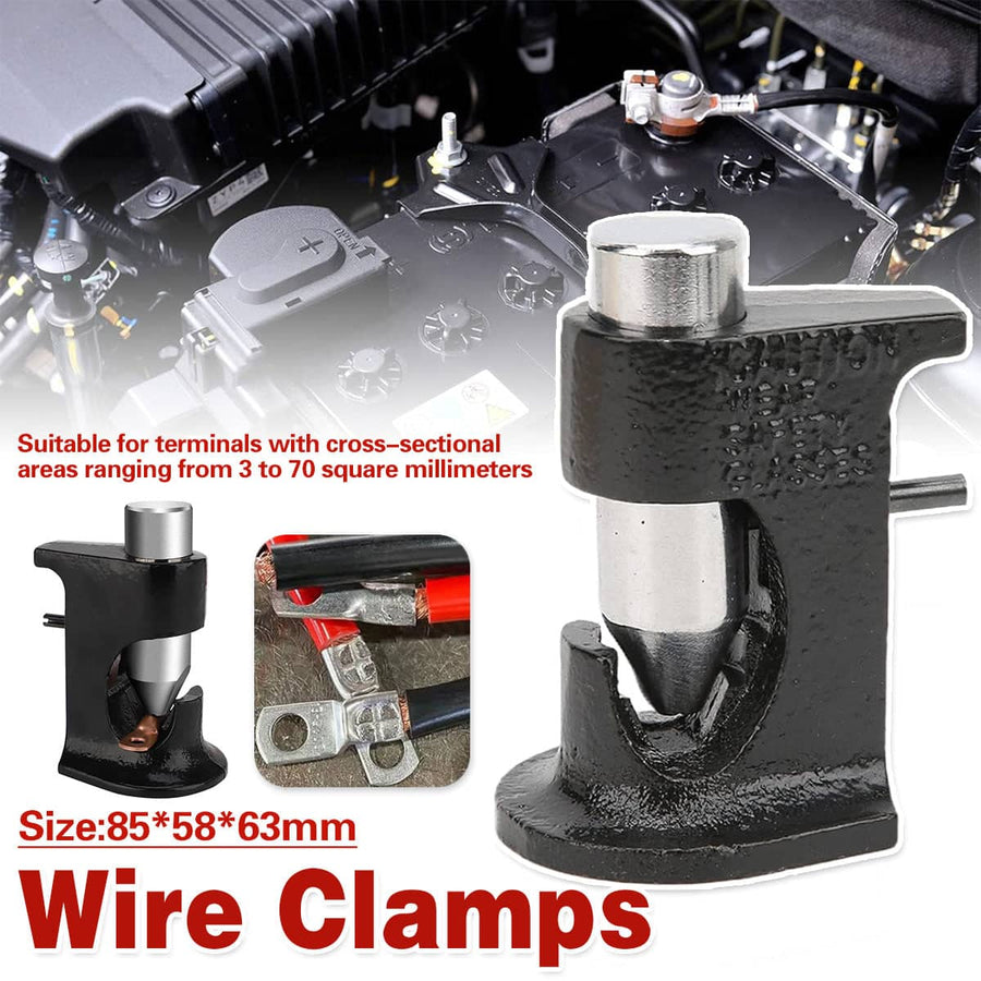 Manual Wire Crimping Tool for Lug Terminals, 3 mm² to 70 mm² Riveting Pliers