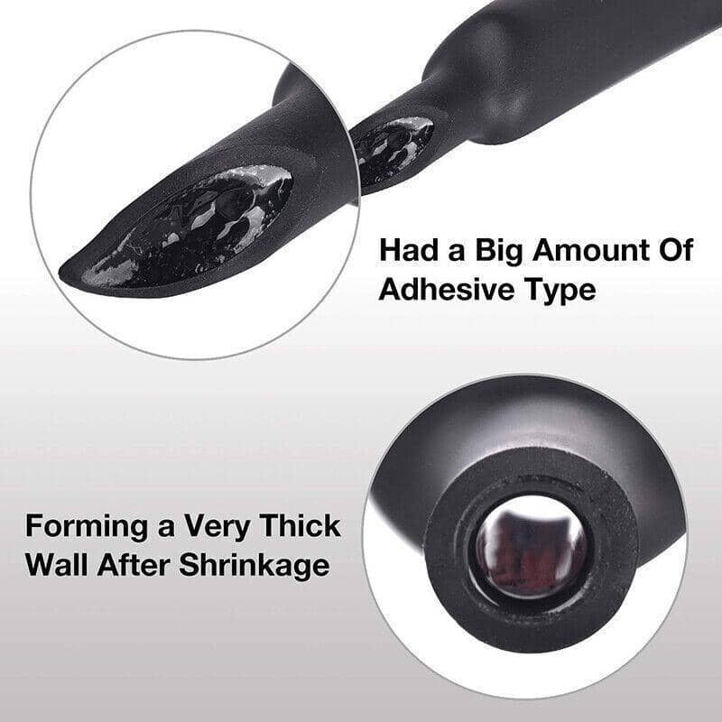 Marine Grade Heat Shrink Tubing with Glue Lining 3:1 - Black, 9.5 mm x 1 m - view 5