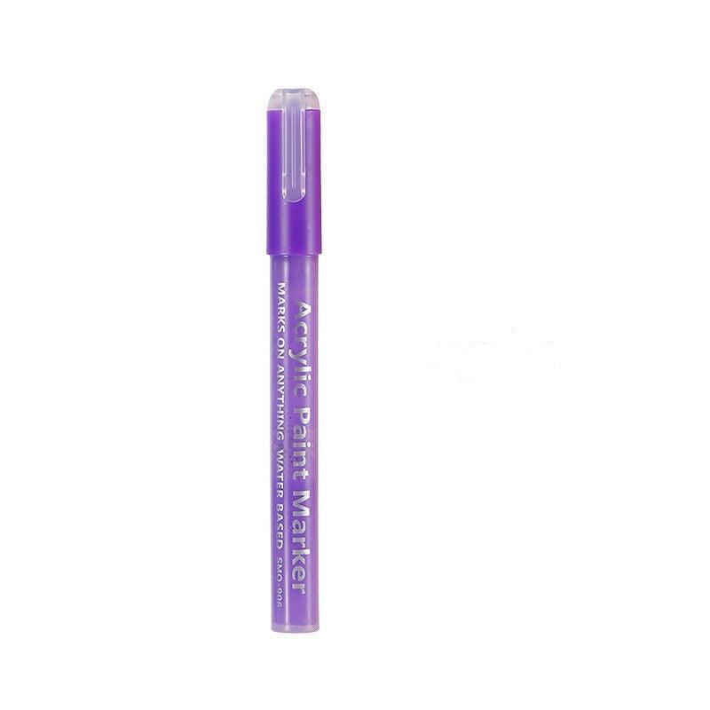 Marker Pen for Fine Drawing, Writing and Marking - Purple