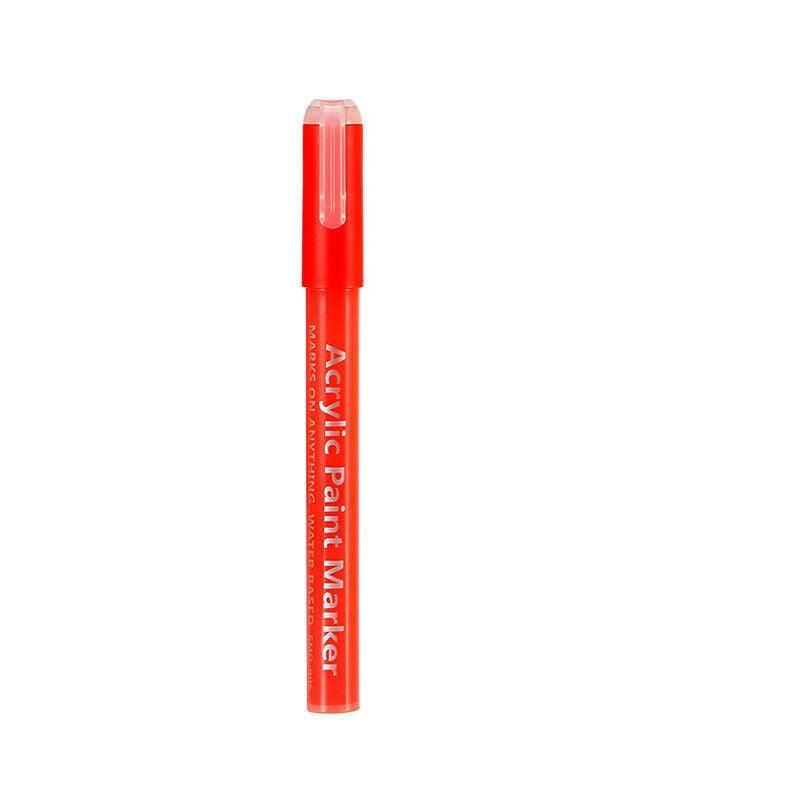 Marker Pen for Fine Drawing, Writing and Marking - Red
